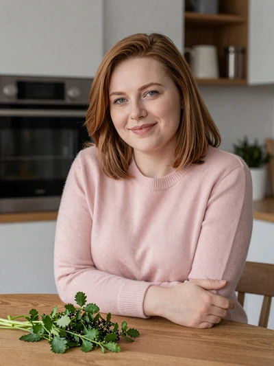 Alina, 33, Russian woman with warm smile in a bright kitchen setting